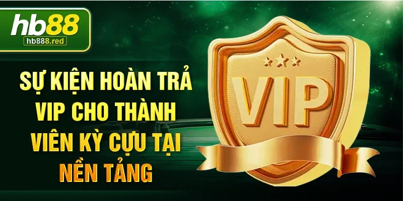 Sự kiện hoàn trả VIP cho thành viên kỳ cựu tại nền tảng