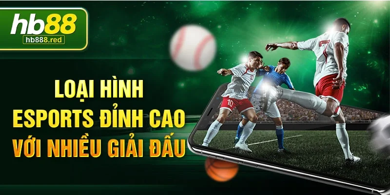 Loại hình eSports đỉnh cao với nhiều giải đấu